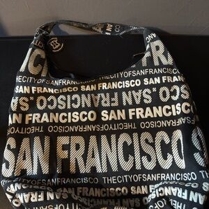 Robin Ruth Black and White Shoulder Bag